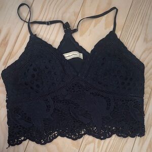 Hollister Midnight Lace Bralette